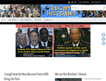 Tablet Screenshot of ebonyhistories.com